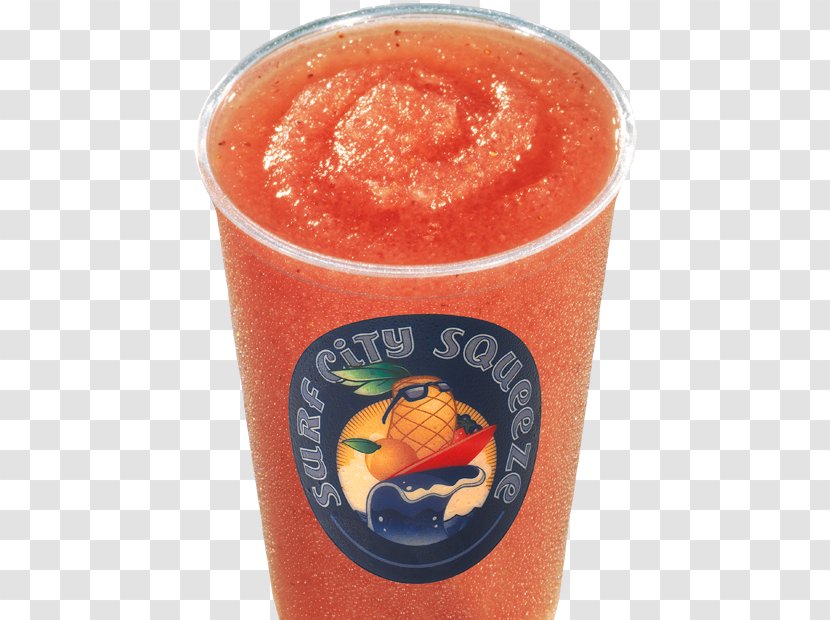 Orange Drink Smoothie Health Shake Juice Milkshake - Slush - Guava Transparent PNG