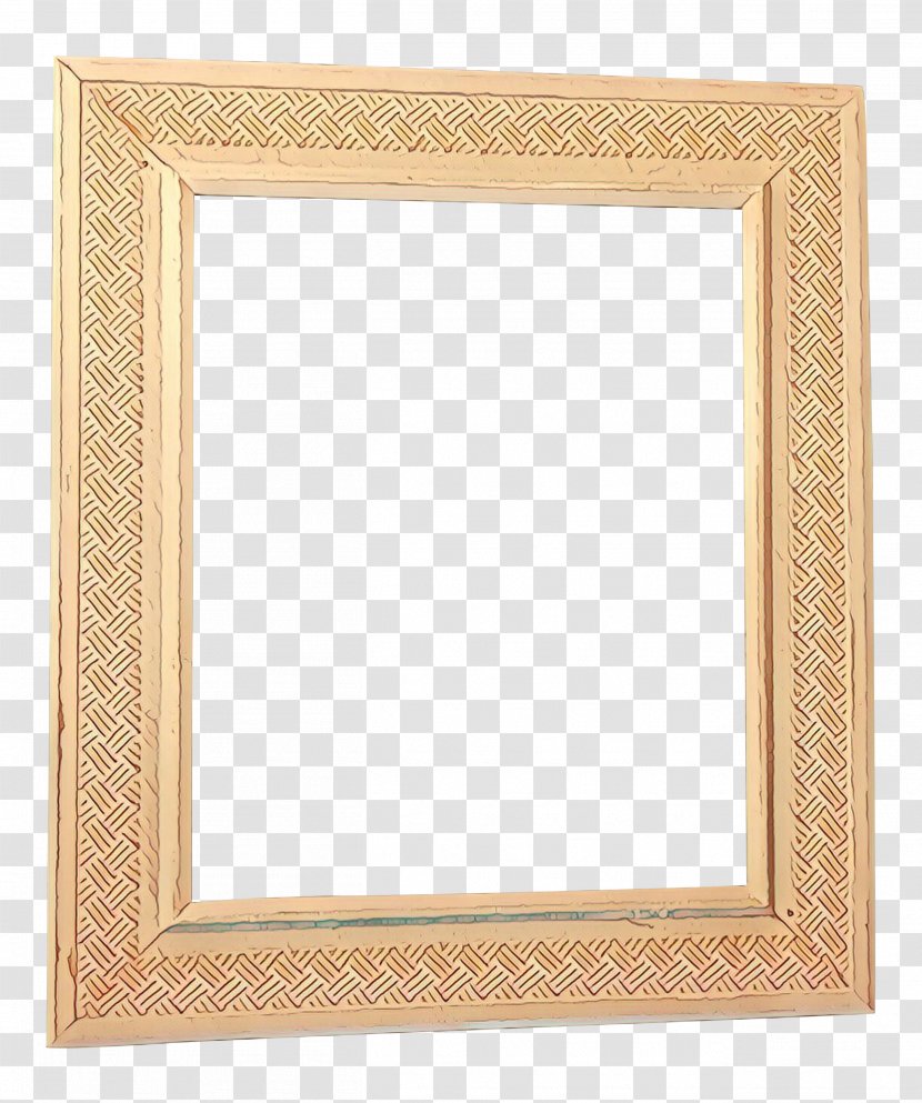 Picture Frame - Cartoon - Interior Design Beige Transparent PNG