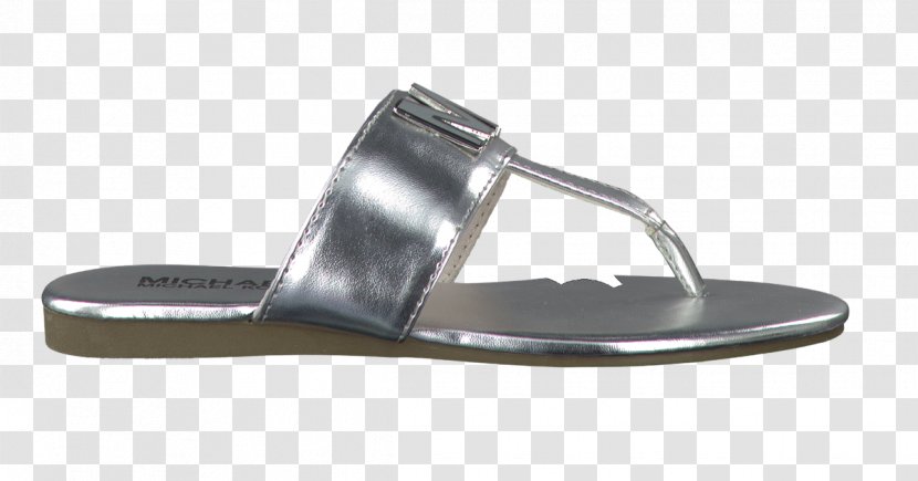 Michael Kors Rory Slides In Gold Synthetic Flip-flops Sandal Shoe - Vivianna Transparent PNG