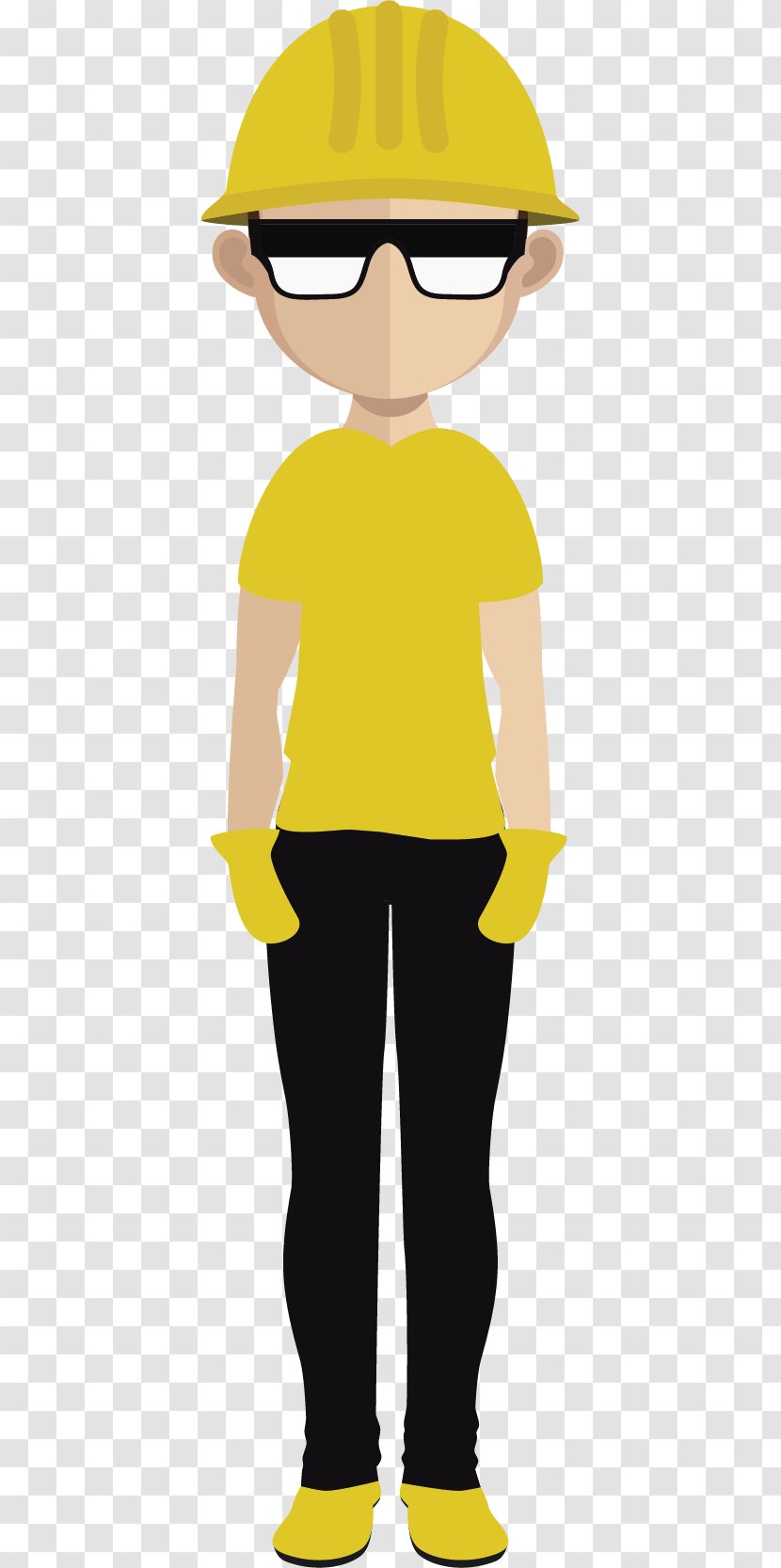 Drawing Cartoon Clip Art - Laborer - Field Workers Transparent PNG