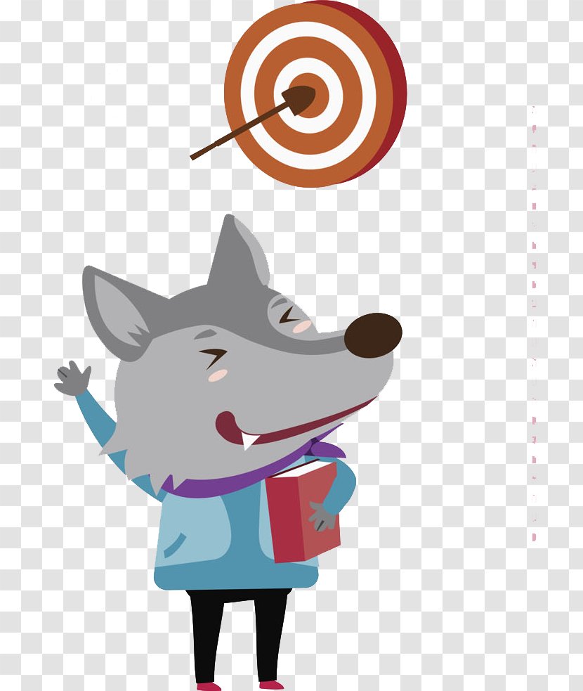 Fox Illustration - Animal - Gray Transparent PNG