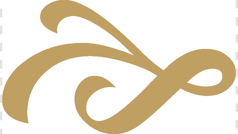 Ornament Logo - Art - Gold Ribbon Banner Transparent PNG