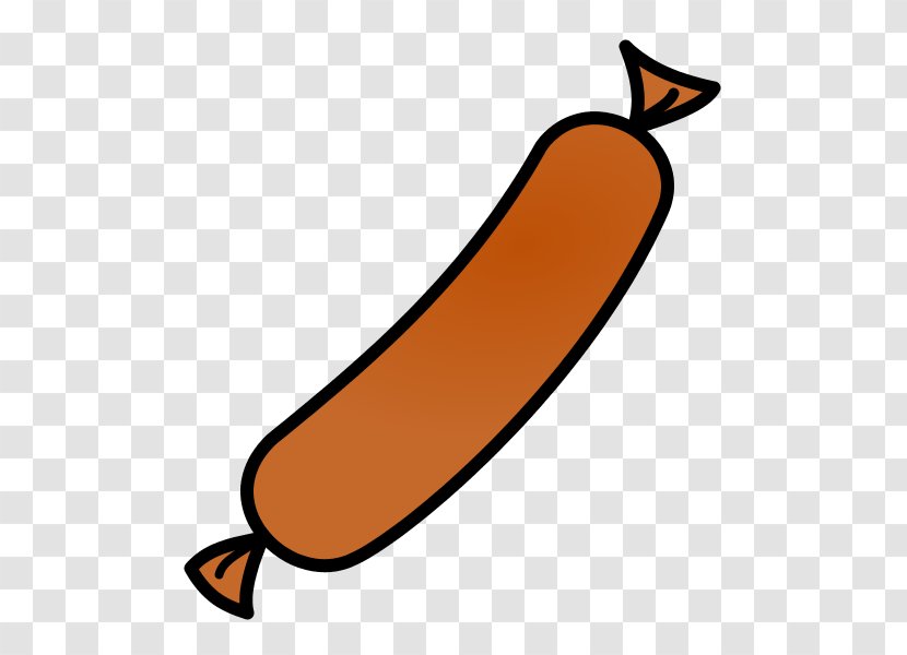 Sausage Inkscape Clip Art - Drawing Transparent PNG