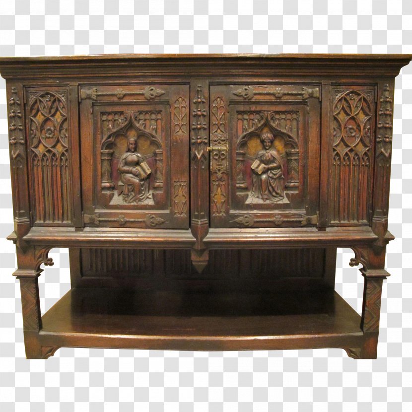 Jacobean Era Architecture Elizabethan And Furniture Table - Room - Cupboard Transparent PNG
