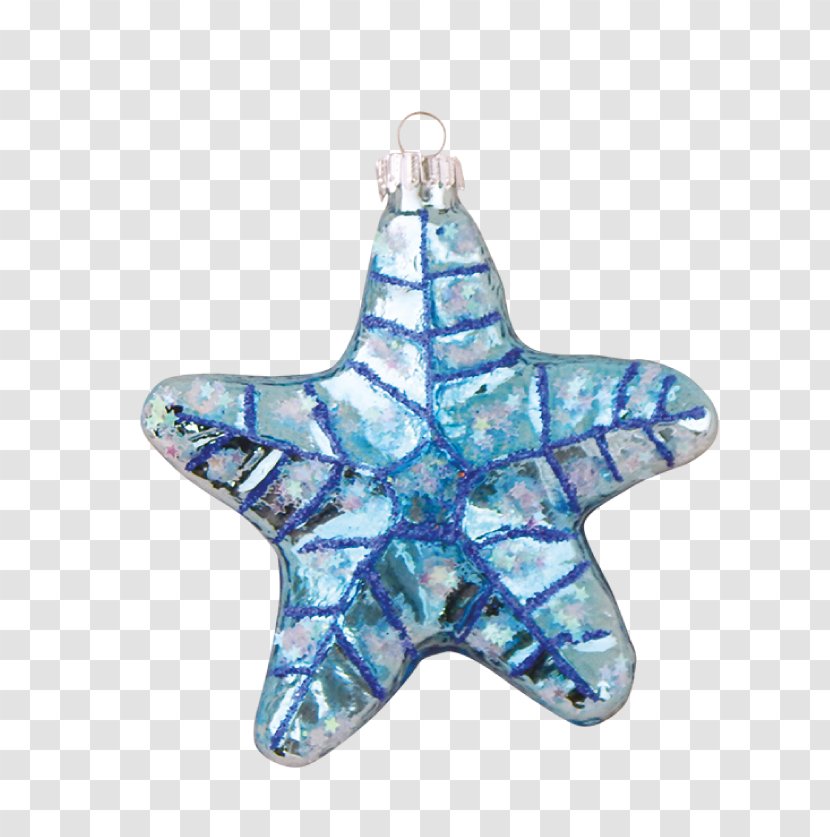 Christmas Ornament Cobalt Blue Jewellery Day - Decoration - Seestern Transparent PNG