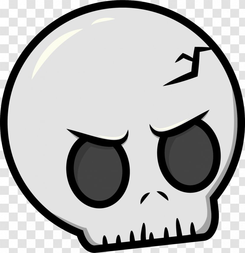 Skull Cartoon Clip Art - Deviantart Transparent PNG