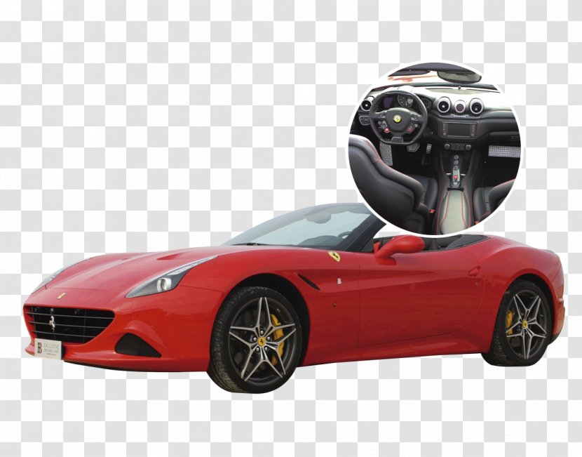 Sports Car Ferrari California Luxury Vehicle - Race Transparent PNG