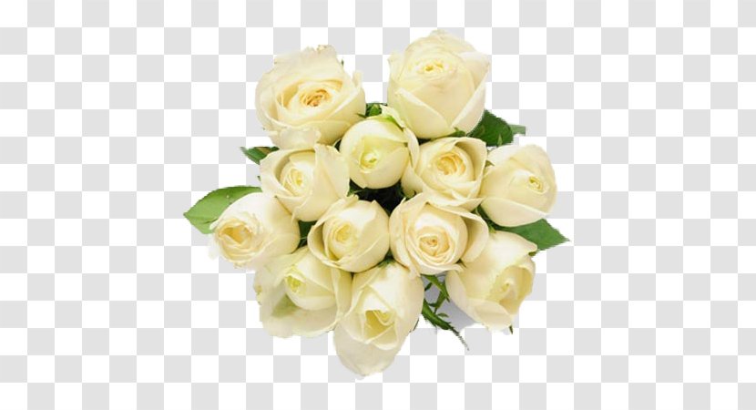 Flower Bouquet Rose White Gift - Flowering Plant Transparent PNG
