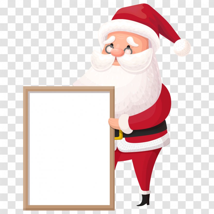 Santa Claus Free!!! Christmas Day Image - Tree Transparent PNG