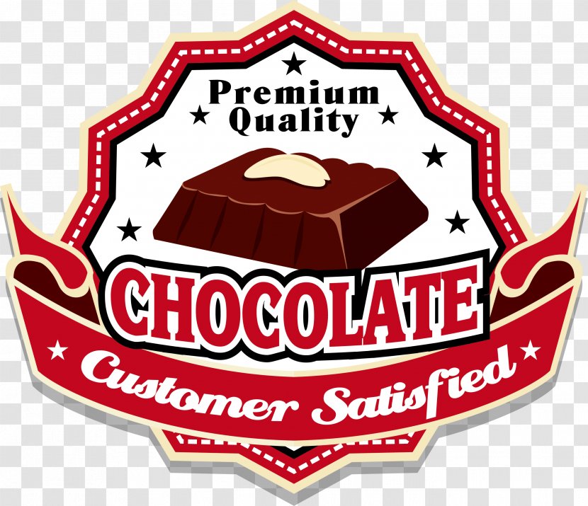 Dessert Chocolate Logo - Artwork - Label Transparent PNG