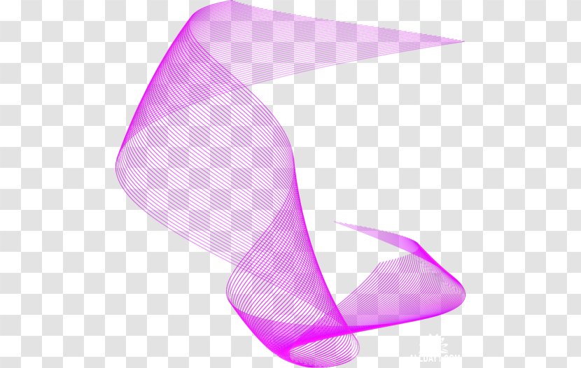 Line Pink M Angle - Violet Transparent PNG