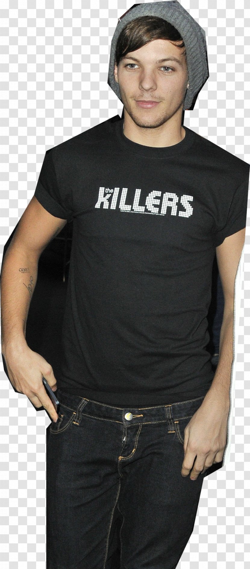 T-shirt Facial Hair Hot Fuss The Killers Sleeveless Shirt - Top Transparent PNG