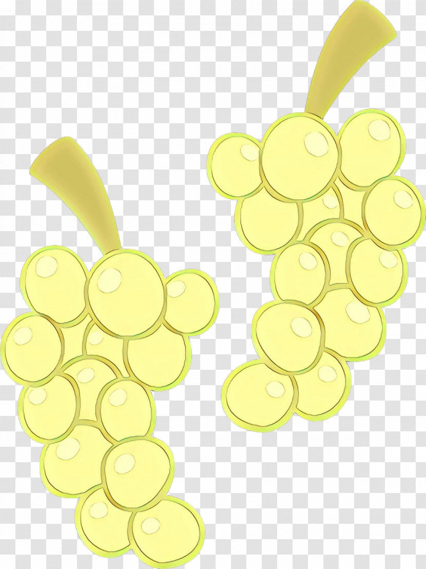 Grape Yellow Grapevine Family Green Seedless Fruit Transparent PNG