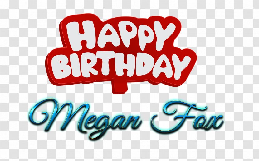 Logo Brand Clip Art Font Birthday - Area - Megan Fox Phone Wallpaper Transparent PNG