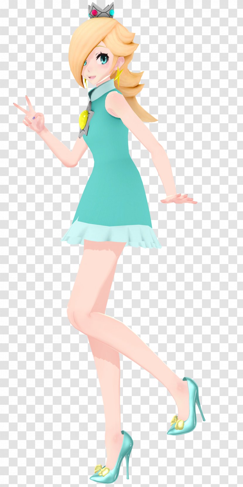 Rosalina Mario & Sonic At The Olympic Games Tennis Aces Princess Peach - Tree Transparent PNG