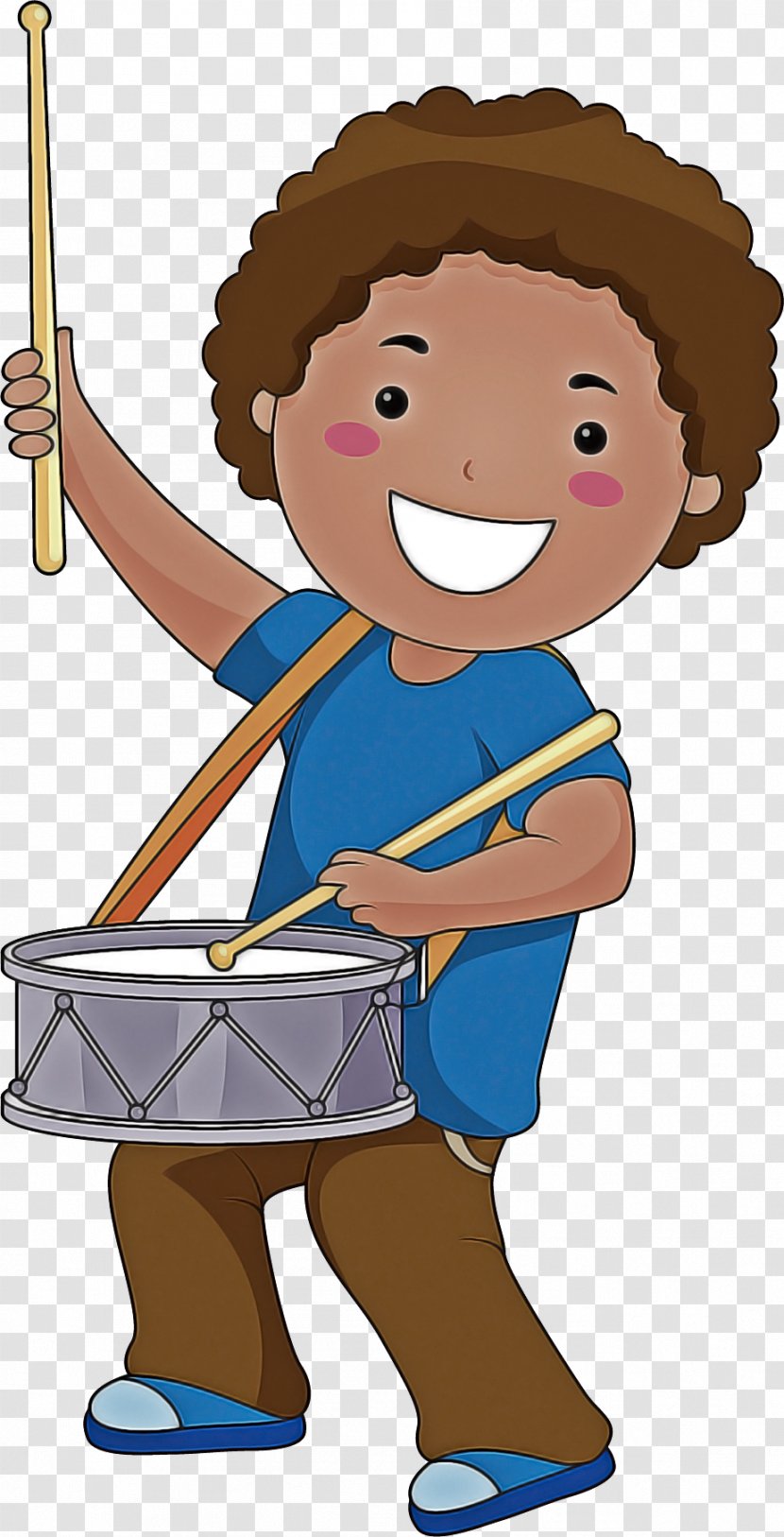 Cartoon Clip Art Drum Marching Percussion Drummer - Musical Instrument Play Transparent PNG