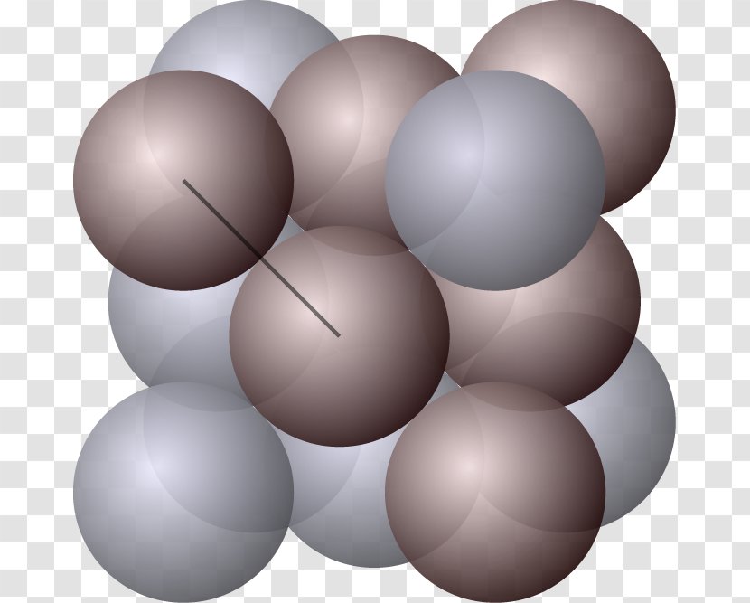 Cubique Centré Cubic Crystal System Structure à Faces Centrées - Cube Transparent PNG