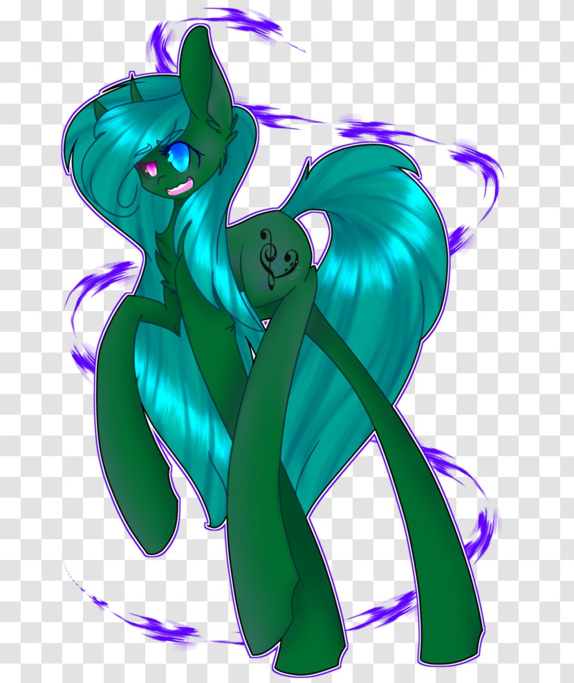 Horse Demon Cartoon Legendary Creature - Green Transparent PNG