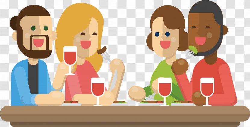 Dinner Clip Art - Cartoon - After Work Transparent PNG