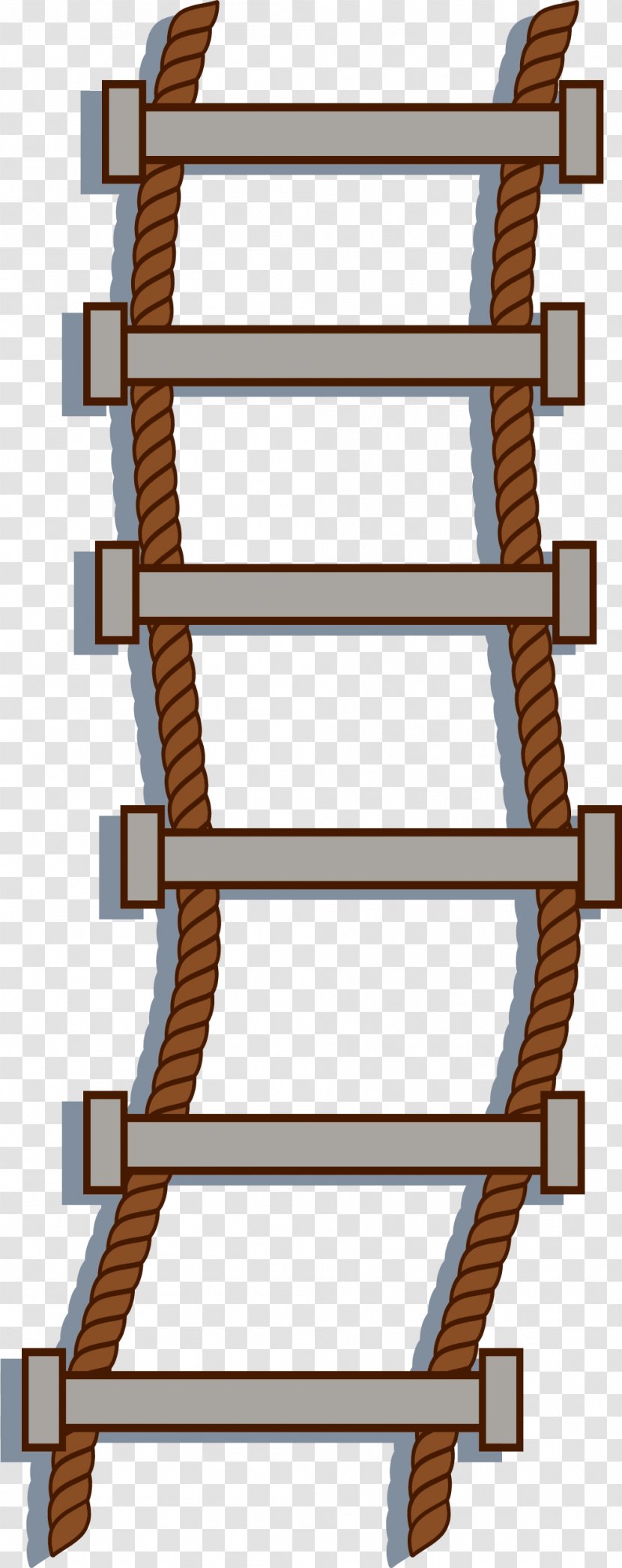 Ladder Stairs Repstege - Perpendicular - Iron Transparent PNG