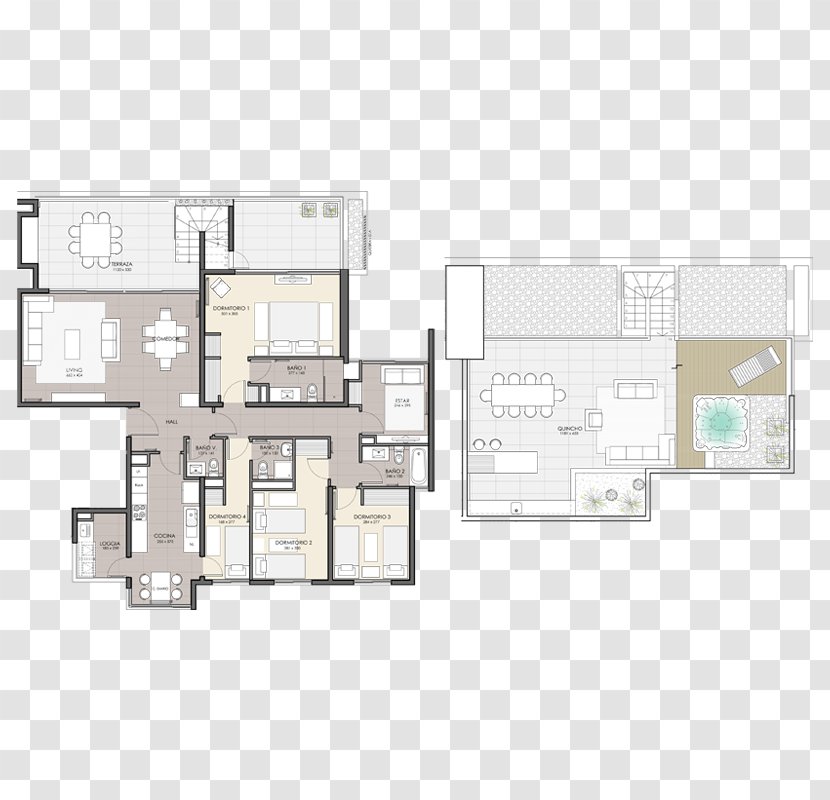 Floor Plan Architecture Property - Facade - Angle Transparent PNG