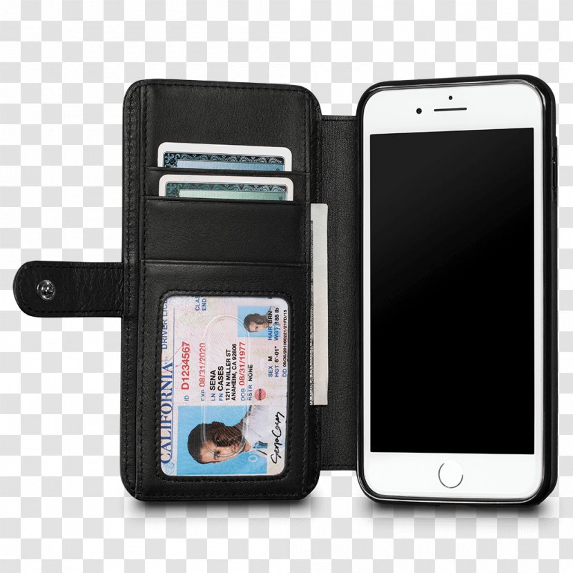 Apple IPhone 7 Plus 8 X 5 6S - Mobile Phone - BOOK CASE Transparent PNG