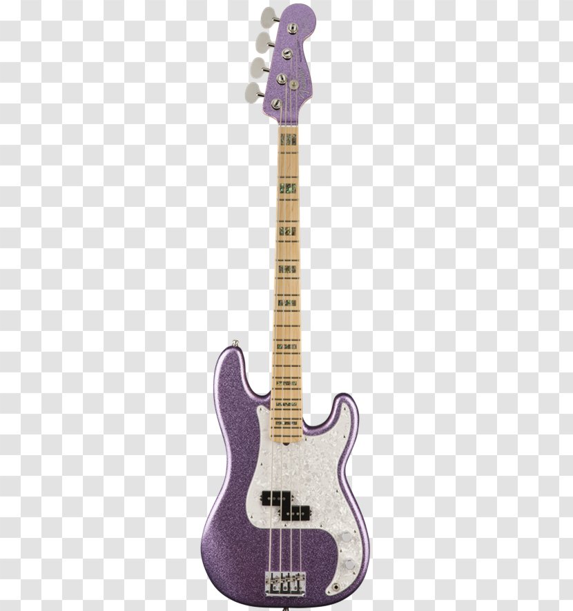 Fender Precision Bass Guitar '50s Fingerboard Musical Instruments Corporation - Flower Transparent PNG