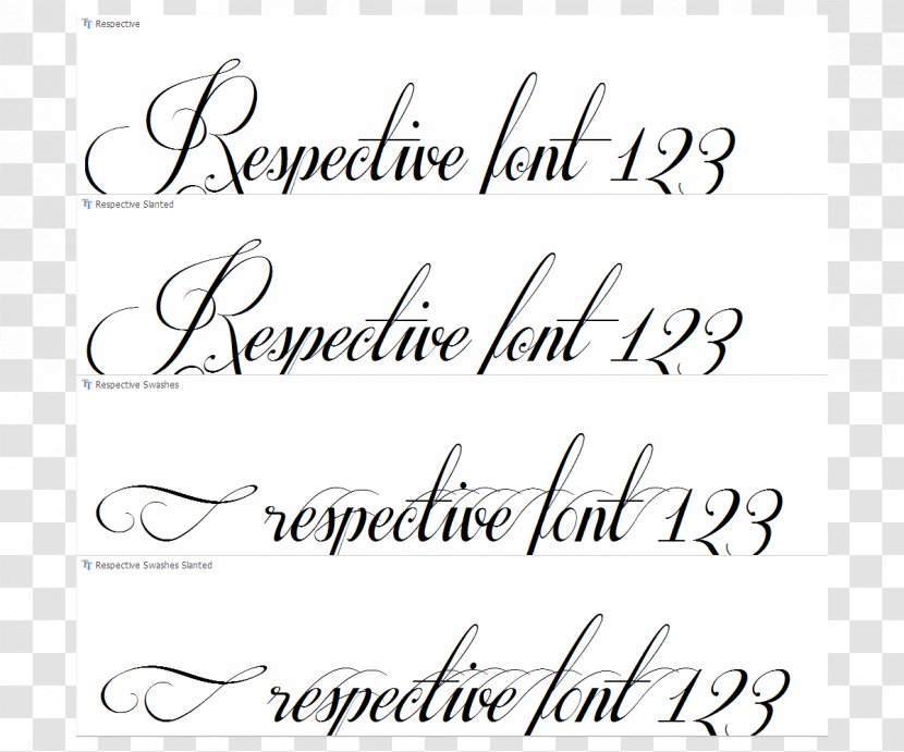 Paper Font Love Cursive Letter - Area Transparent PNG