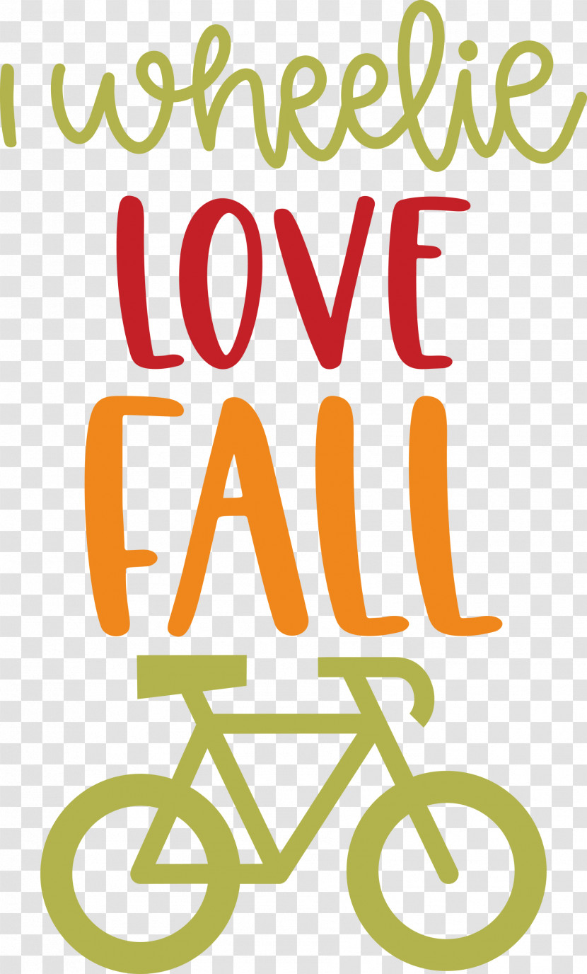 Love Fall Love Autumn I Wheelie Love Fall Transparent PNG