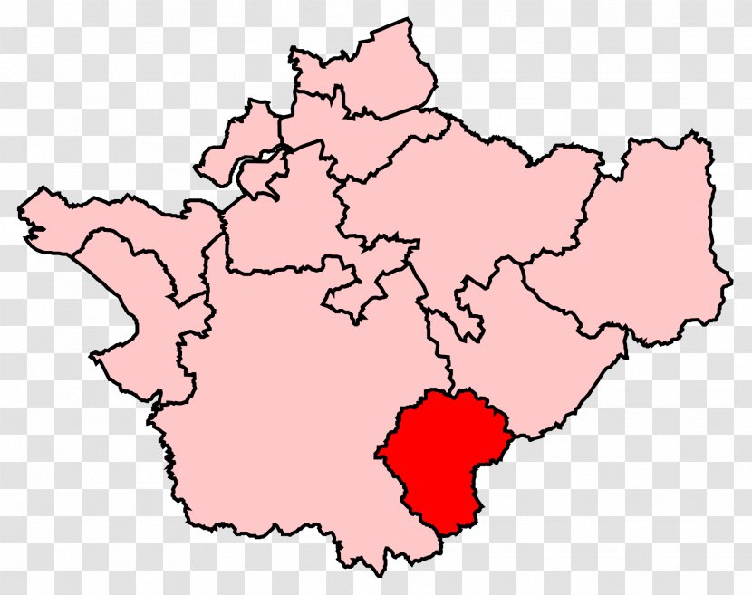 Crewe And Nantwich Cheshire Electoral District - Wikipedia - Boundary Current Transparent PNG