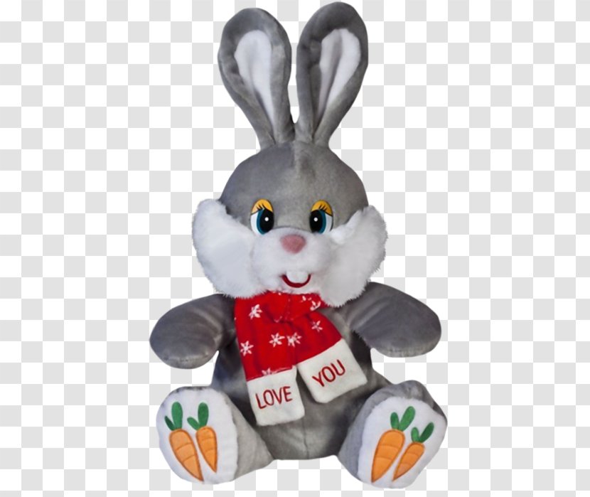 Stuffed Animals & Cuddly Toys Rabbit Doll Plush - Heart Transparent PNG