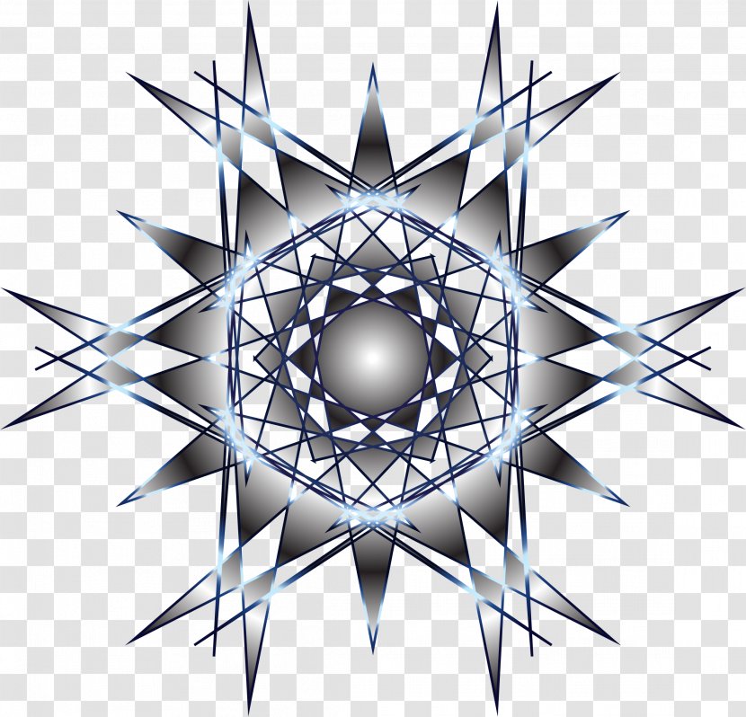 Desktop Wallpaper Art - Dots Per Inch - Snowflake Transparent PNG