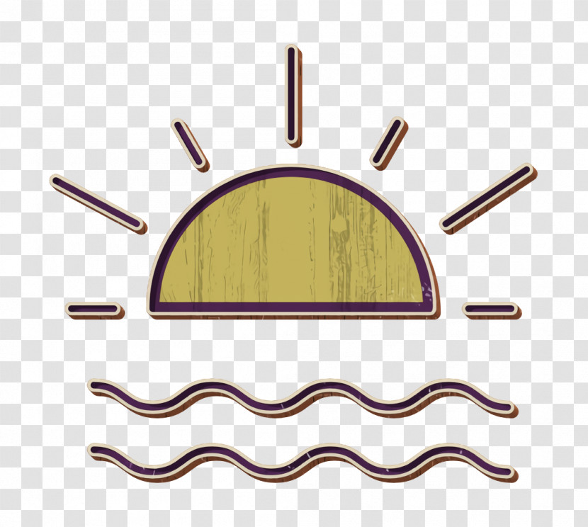 Water Icon Sunset Icon Transparent PNG