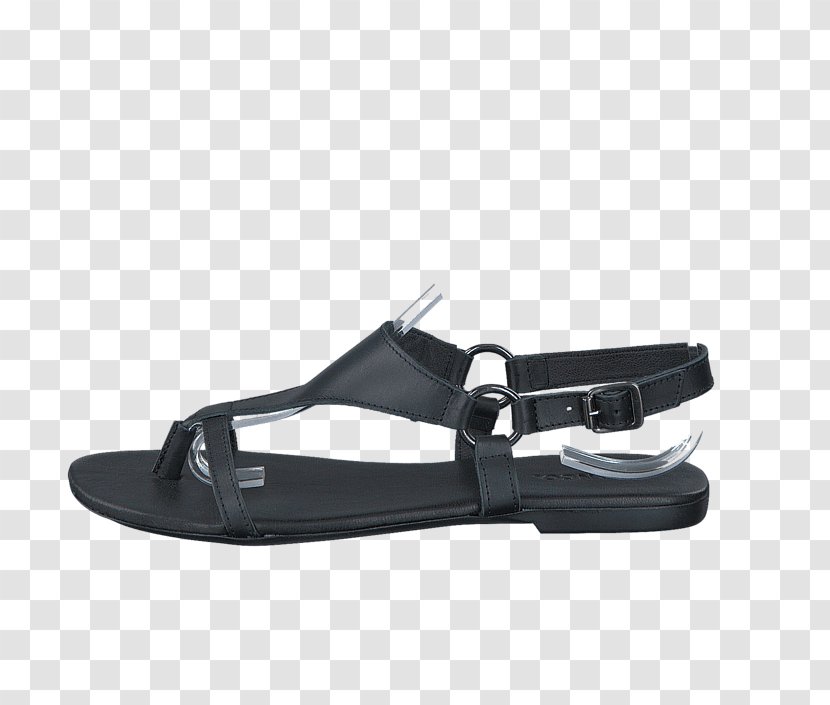 Shoe Sandal Strap Bianco Leather - Black Transparent PNG