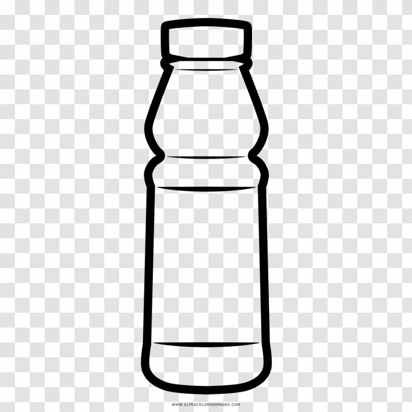 Water Bottles Glass Bottle Coloring Book Drawing - Oil Transparent PNG