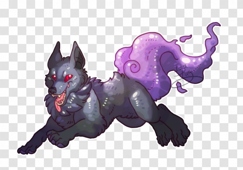 Cat Tail Figurine Demon - Small To Medium Sized Cats Transparent PNG
