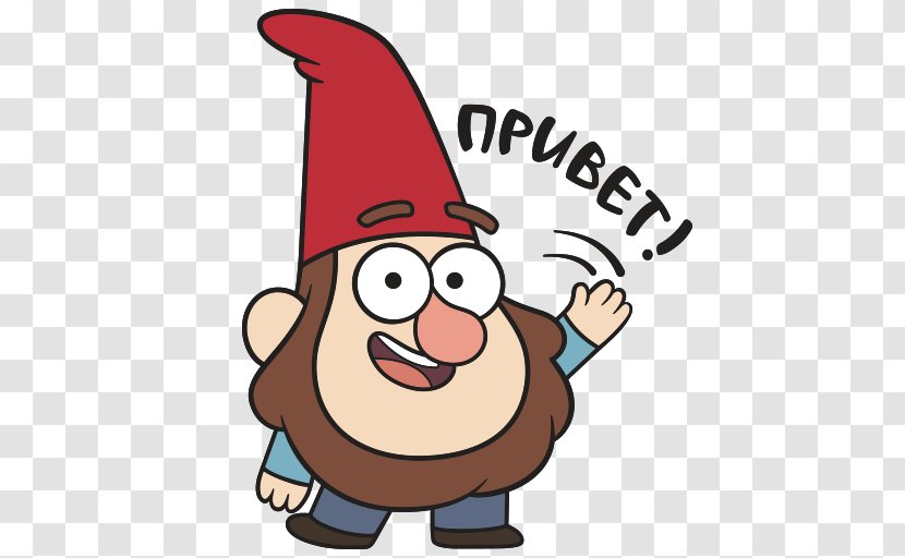 Dwarf Sticker Gnome Telegram VKontakte - Kik Messenger Transparent PNG