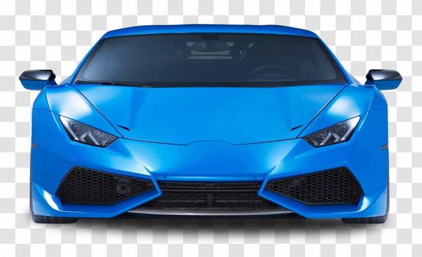 Sports Car Lamborghini Huracxe1n Aventador - Huracan Front View Transparent PNG