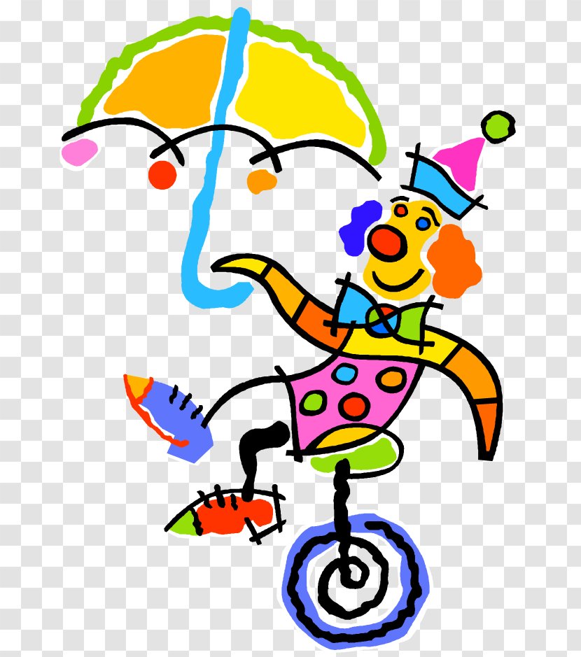 Clown Circus Clip Art - Area Transparent PNG