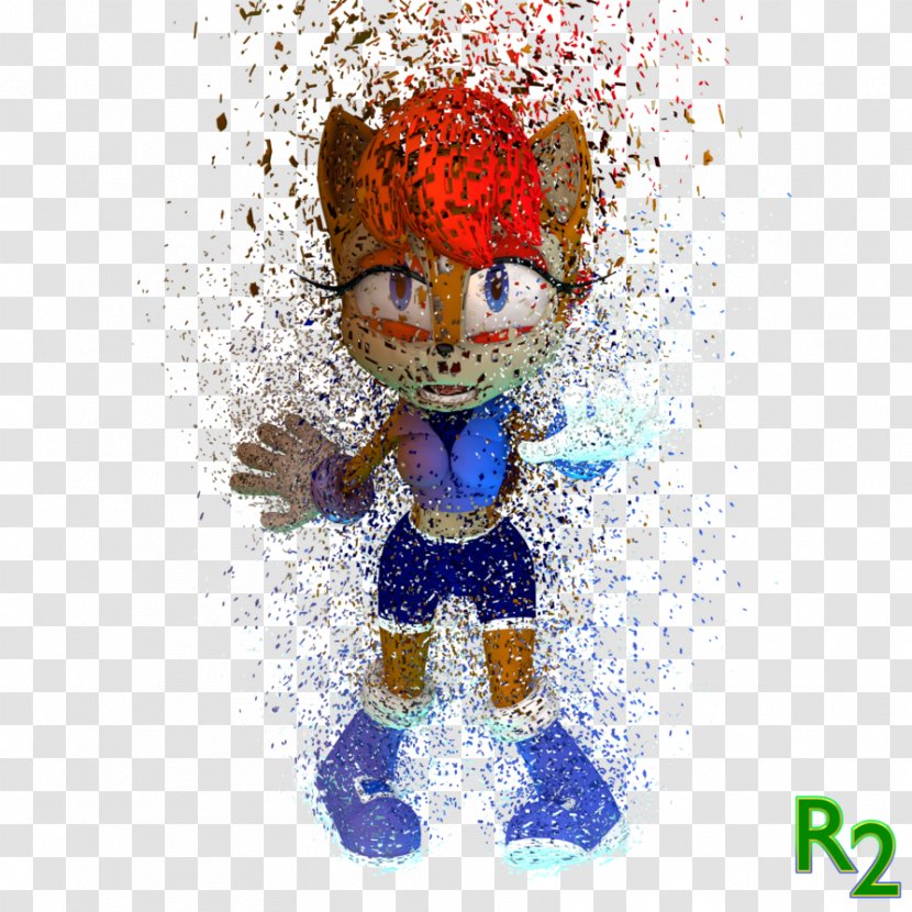 Sonic The Hedgehog 3D Archie Comics Universe Art - Creativity - Dont Share Transparent PNG