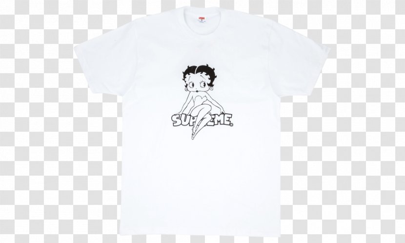 T-shirt Supreme Sleeve Logo - Text Transparent PNG