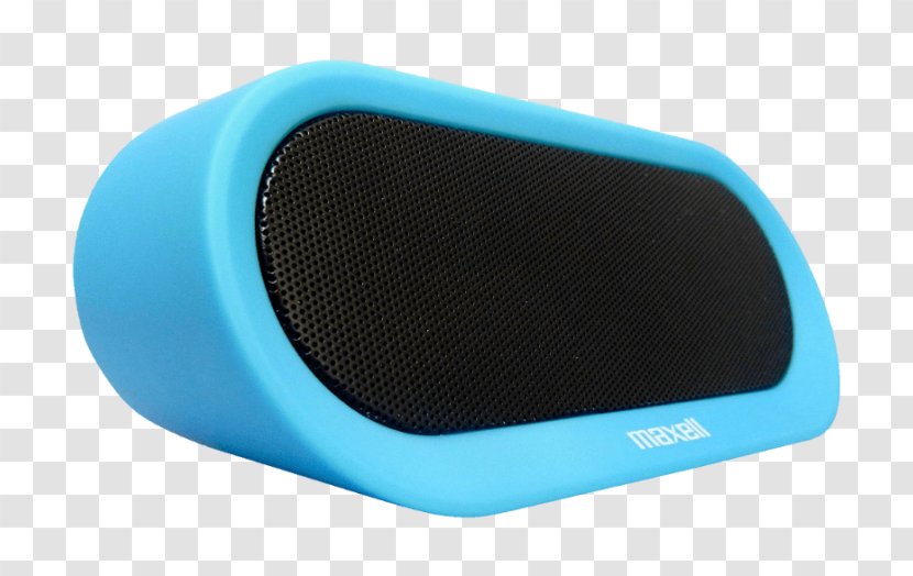 Audio Maxell IKUone Bluetooth Speakers (6W, NFC, Integrated Microphone) Blue Loudspeaker - Blau Mobilfunk - Microphone Transparent PNG