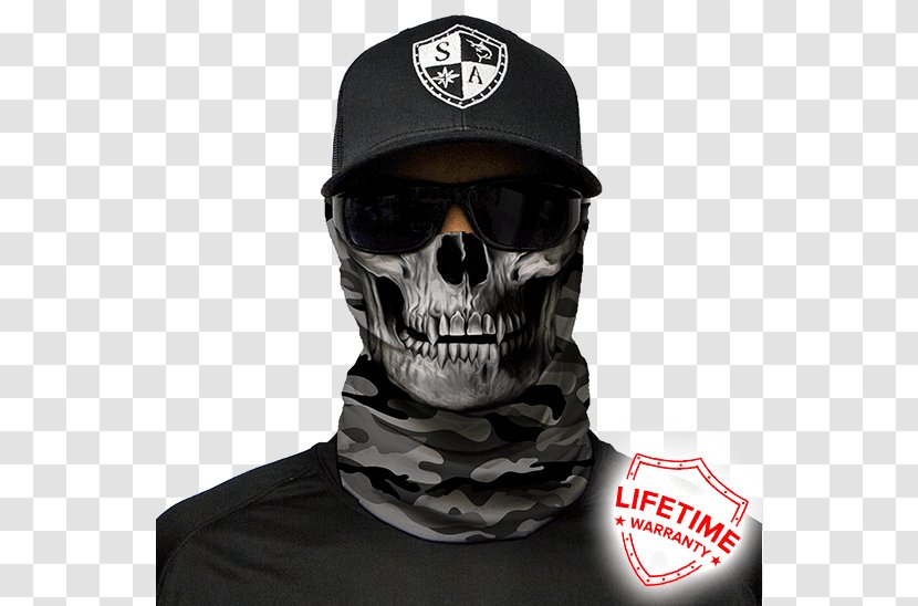 Military Camouflage Bandana Face Shield Transparent PNG