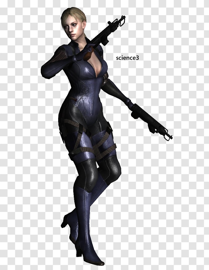Costume Design Character - Silhouette - Jill Valentine Transparent PNG