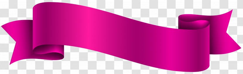 Product Design Ribbon Graphics - Pink Banner Transparent Clip Art Image Transparent PNG