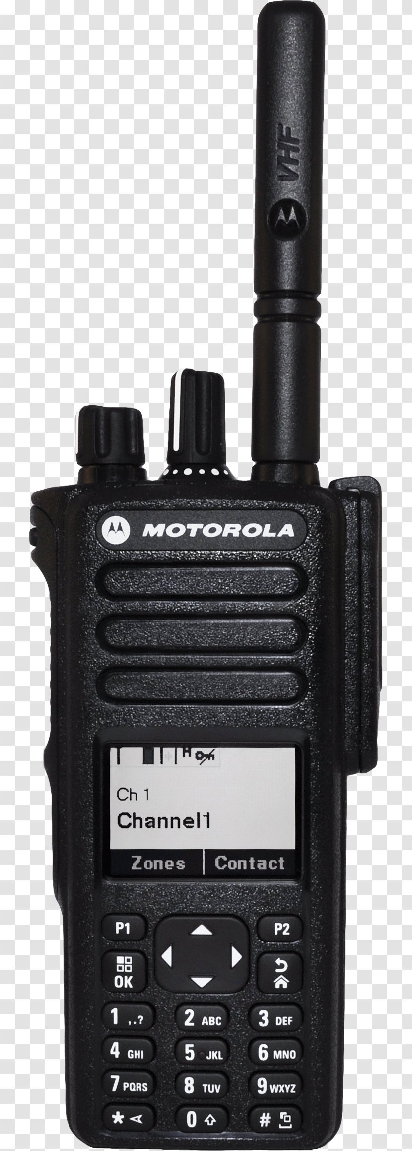 Two-way Radio Motorola Solutions Digital Mobile - Twoway - Two Way Transparent PNG