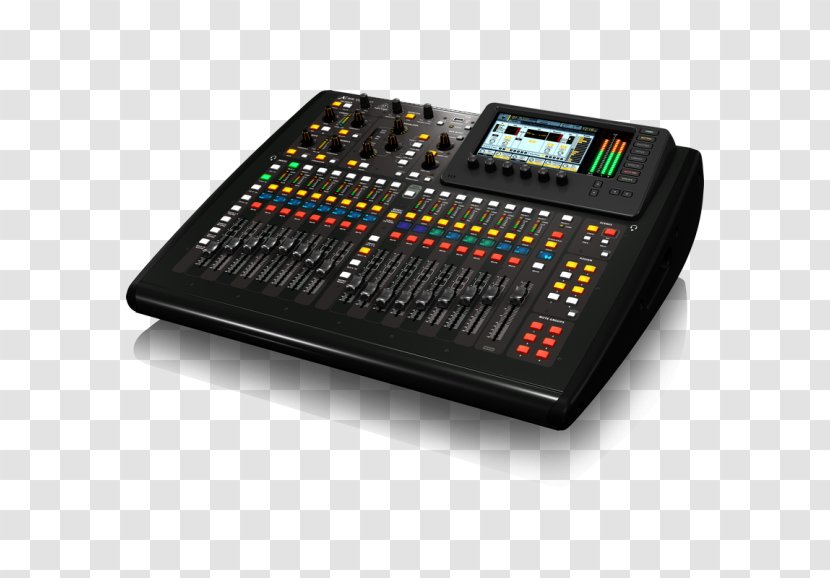 BEHRINGER X32 COMPACT Audio Mixers Digital Mixing Console - Electronics - Sound Recording And Reproduction Transparent PNG