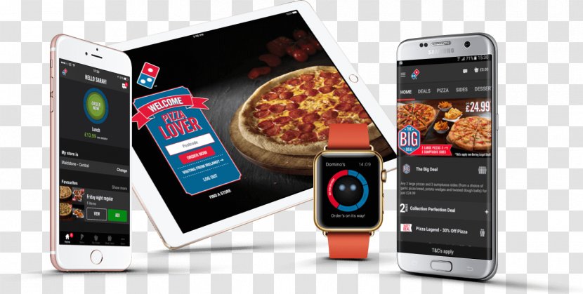 Feature Phone Domino's Pizza Smartphone Platforms Transparent PNG