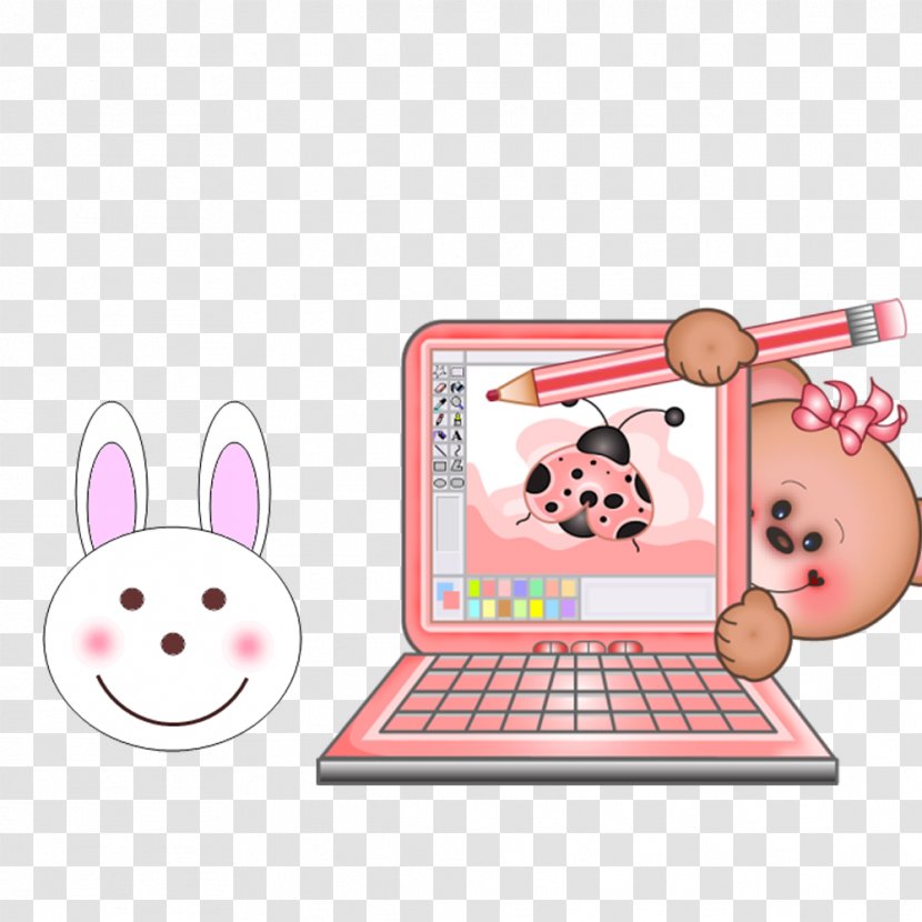 Friendship Love Hugs And Kisses Animation - Kiss - Pink Notebook Transparent PNG