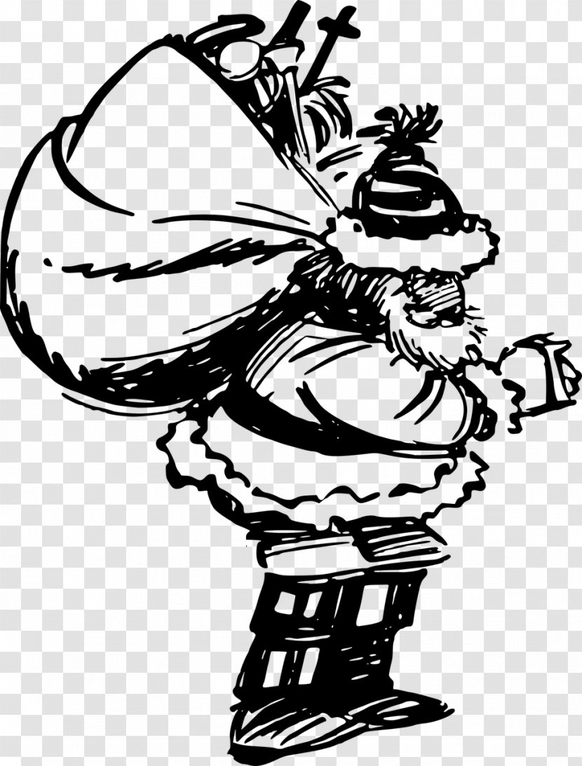 Santa Claus Drawing Clip Art - Christmas Transparent PNG